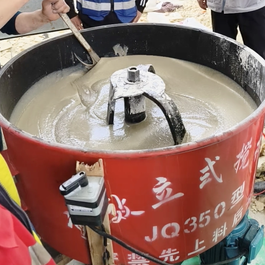 二道江汽轮机余热压缩机导热油设备底座耐高温环氧树脂灌浆料